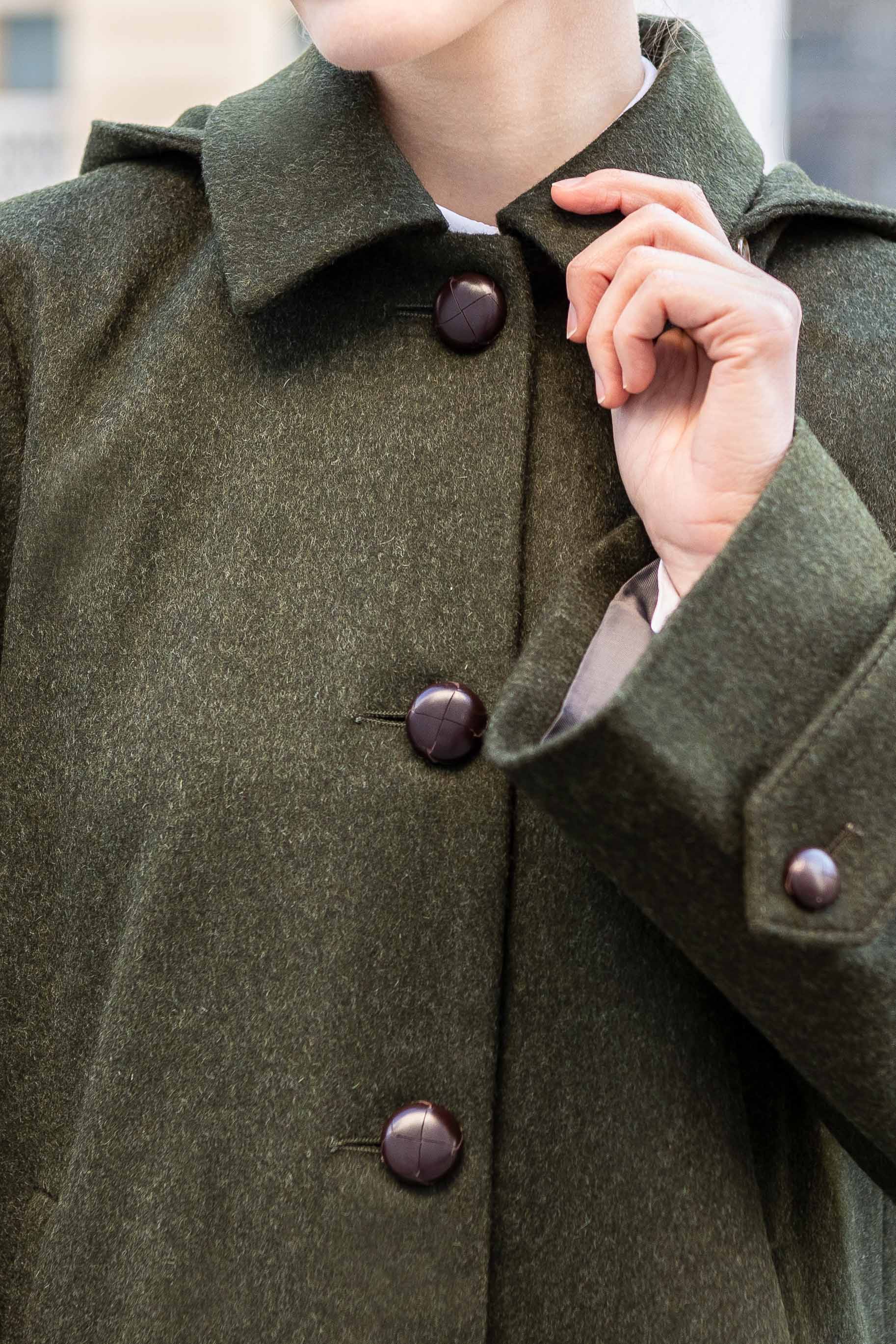 Nadya Loden Coat in Camel - Image 5