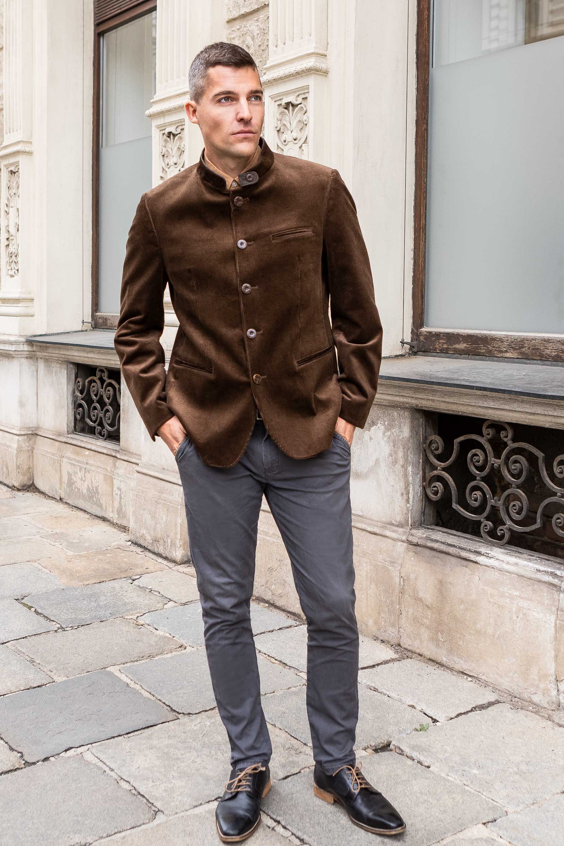 Gamlitz Men's Alpine Corduroy Jacket - Image 2