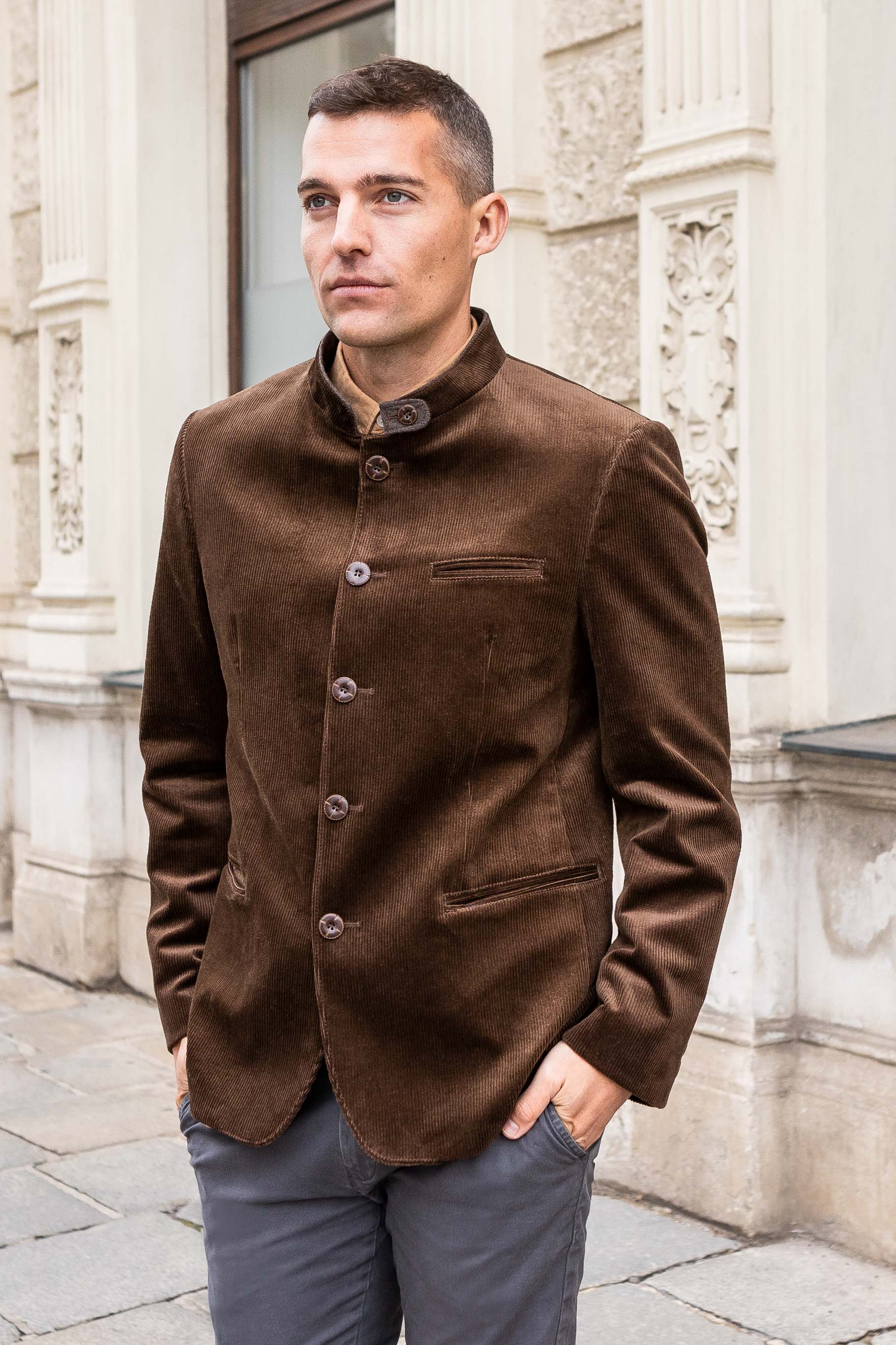 Gamlitz Men's Alpine Corduroy Jacket - Image 4