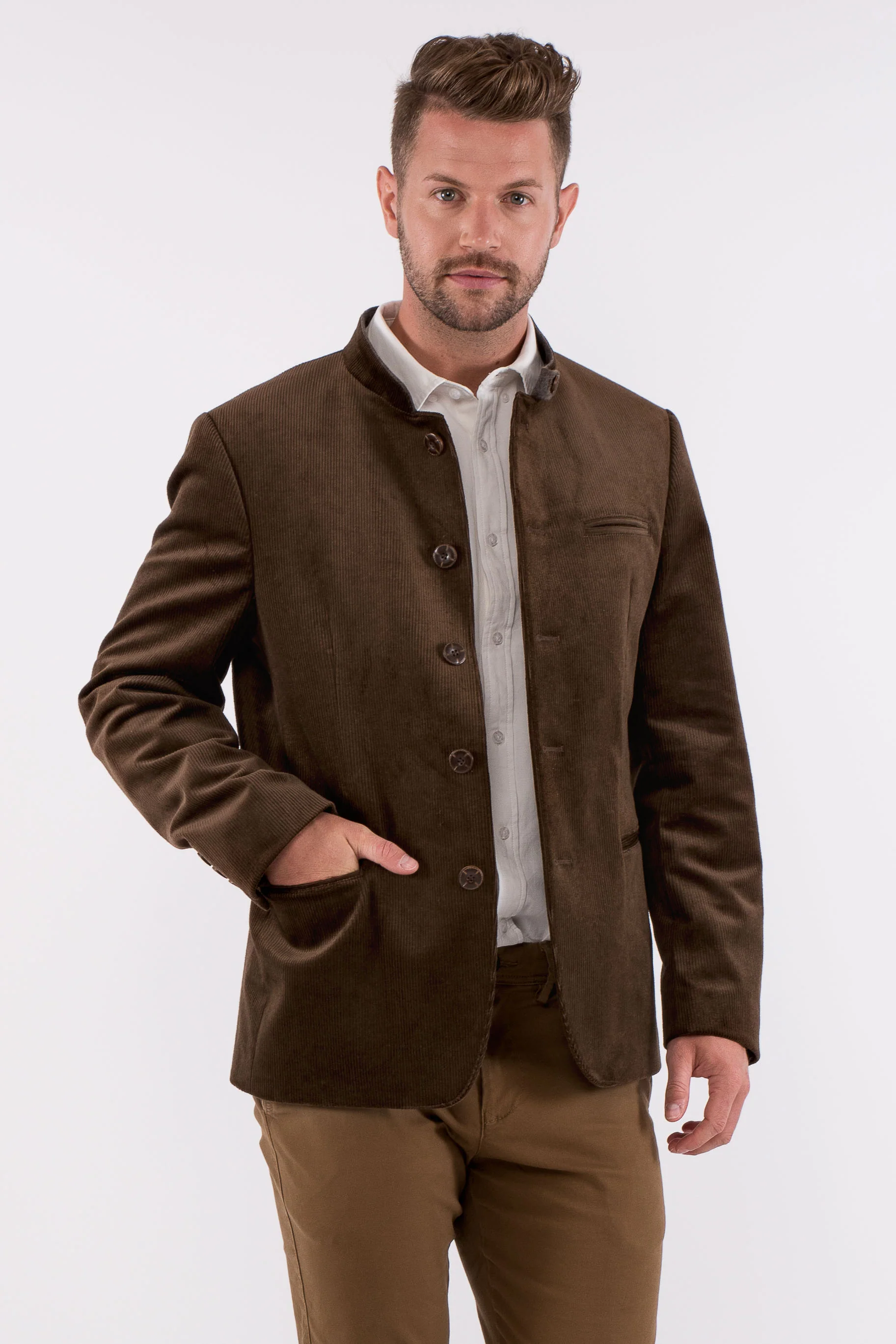 Gamlitz Men's Alpine Corduroy Jacket - Image 6