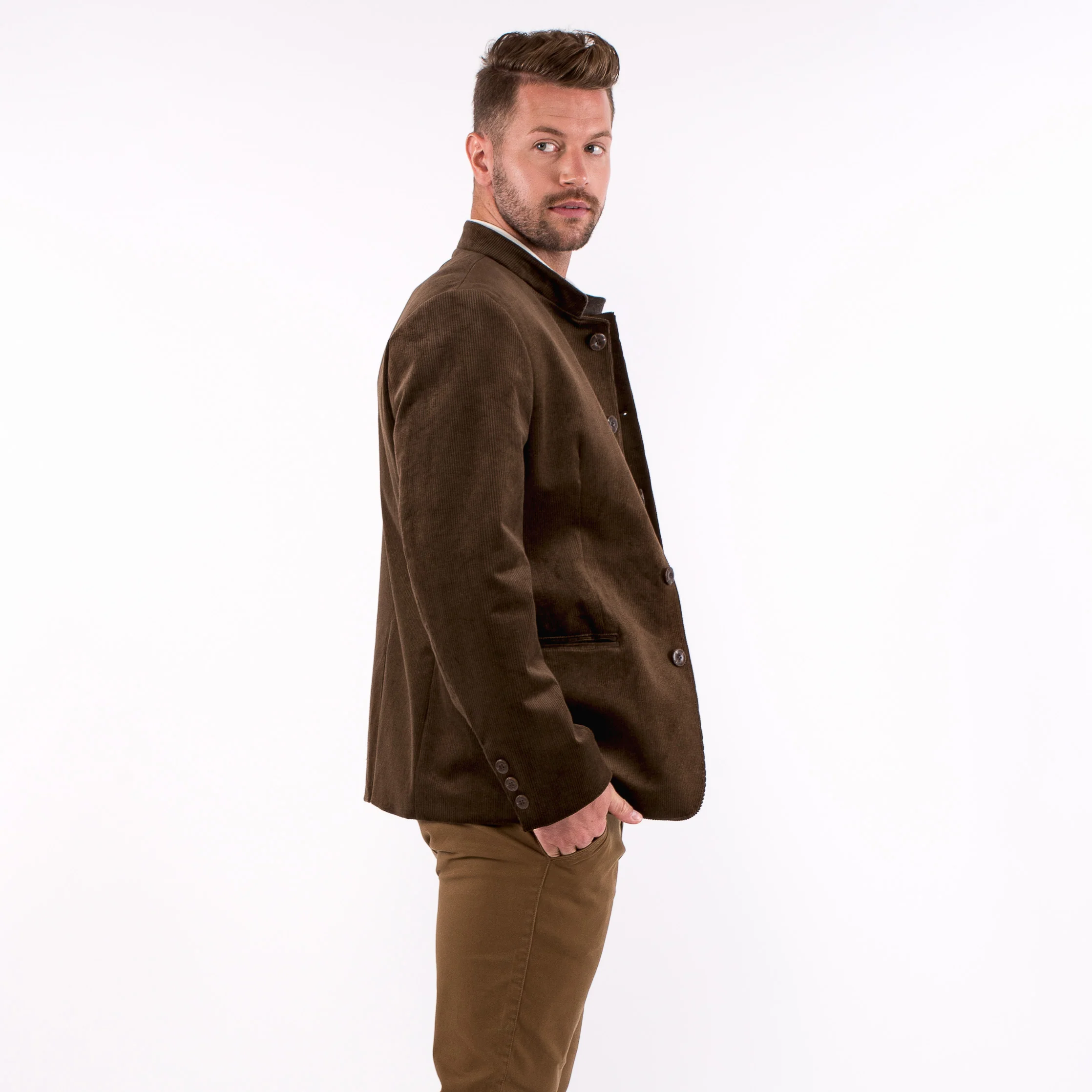 Gamlitz Men's Alpine Corduroy Jacket - Image 8