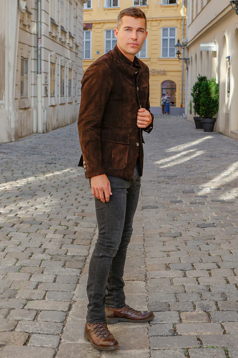 Graz - Traditional Austrian Leather Jacket - Image 5