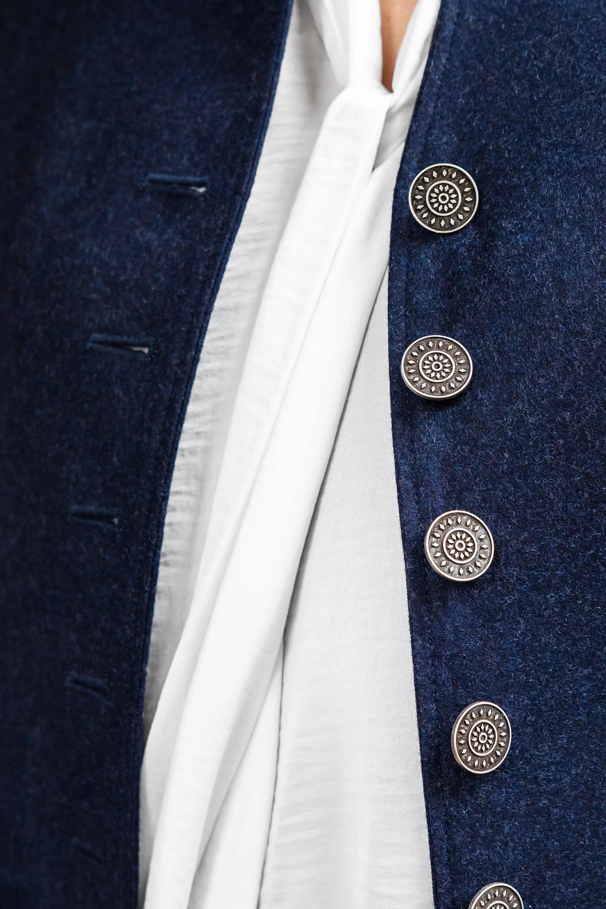Lena - Womens Loden Wool Blazer - Image 5