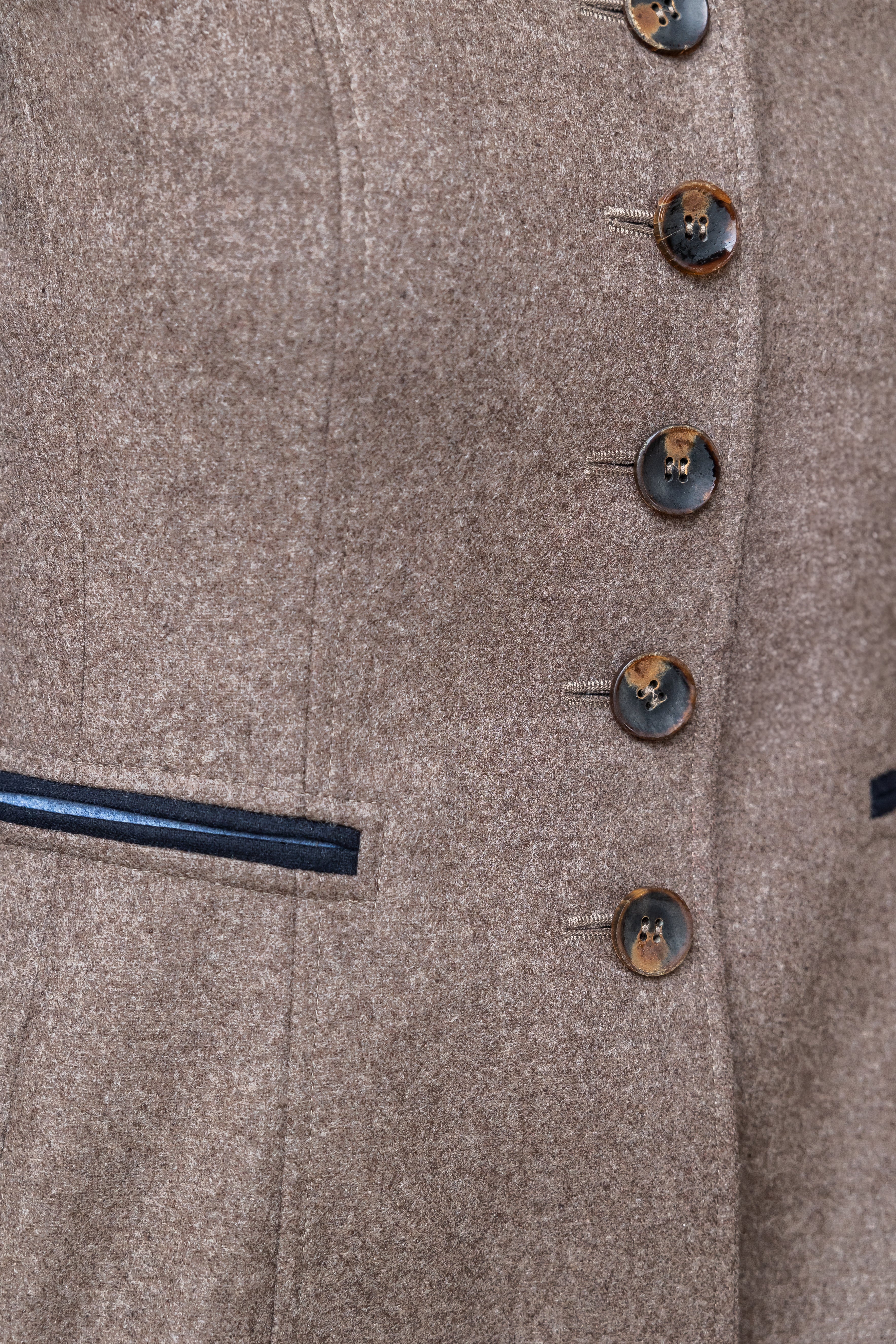 Lena - Womens Loden Wool Blazer - Image 7