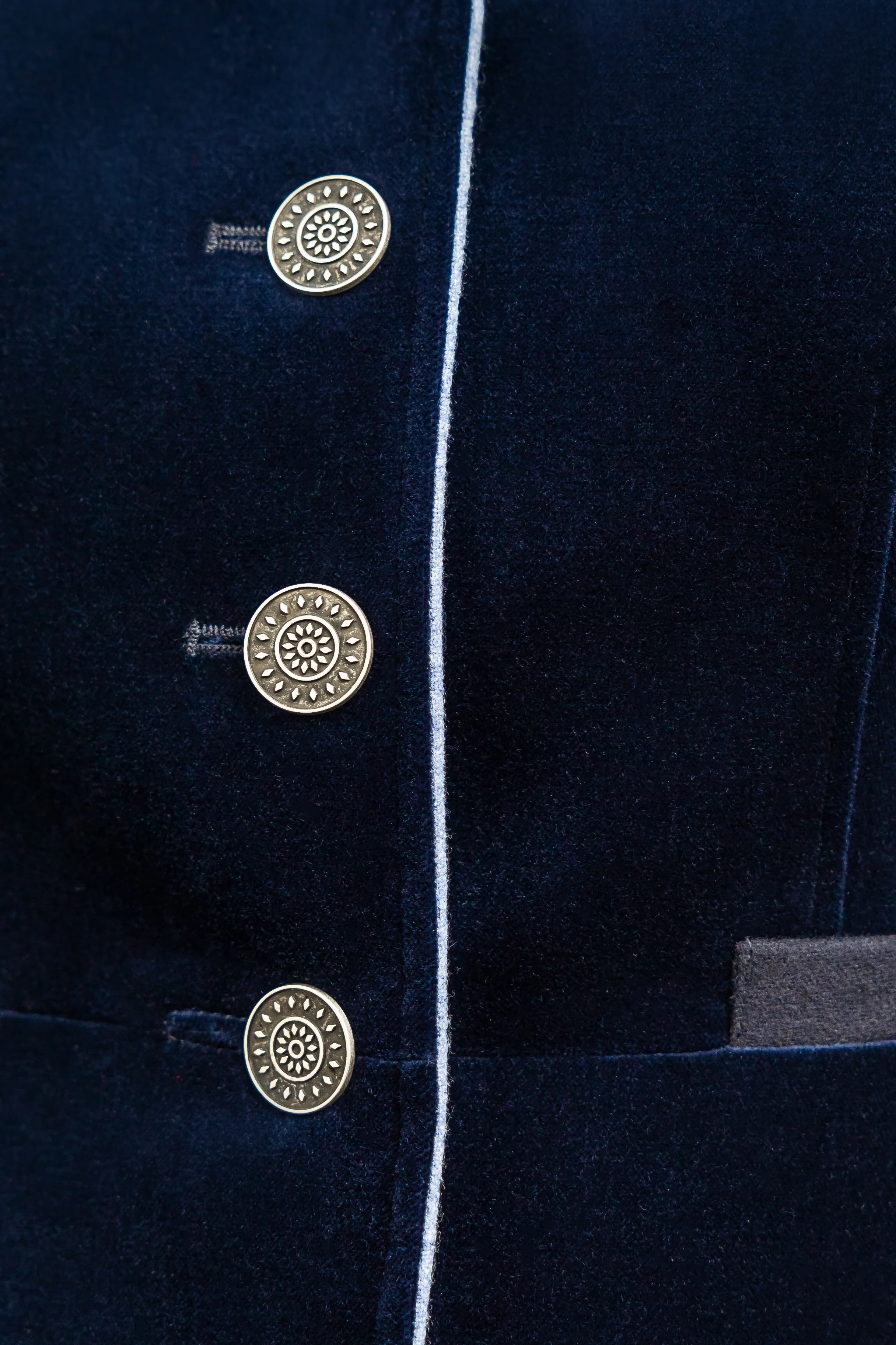 Lily - Velvet Alpine Cocktail Jacket - Image 4