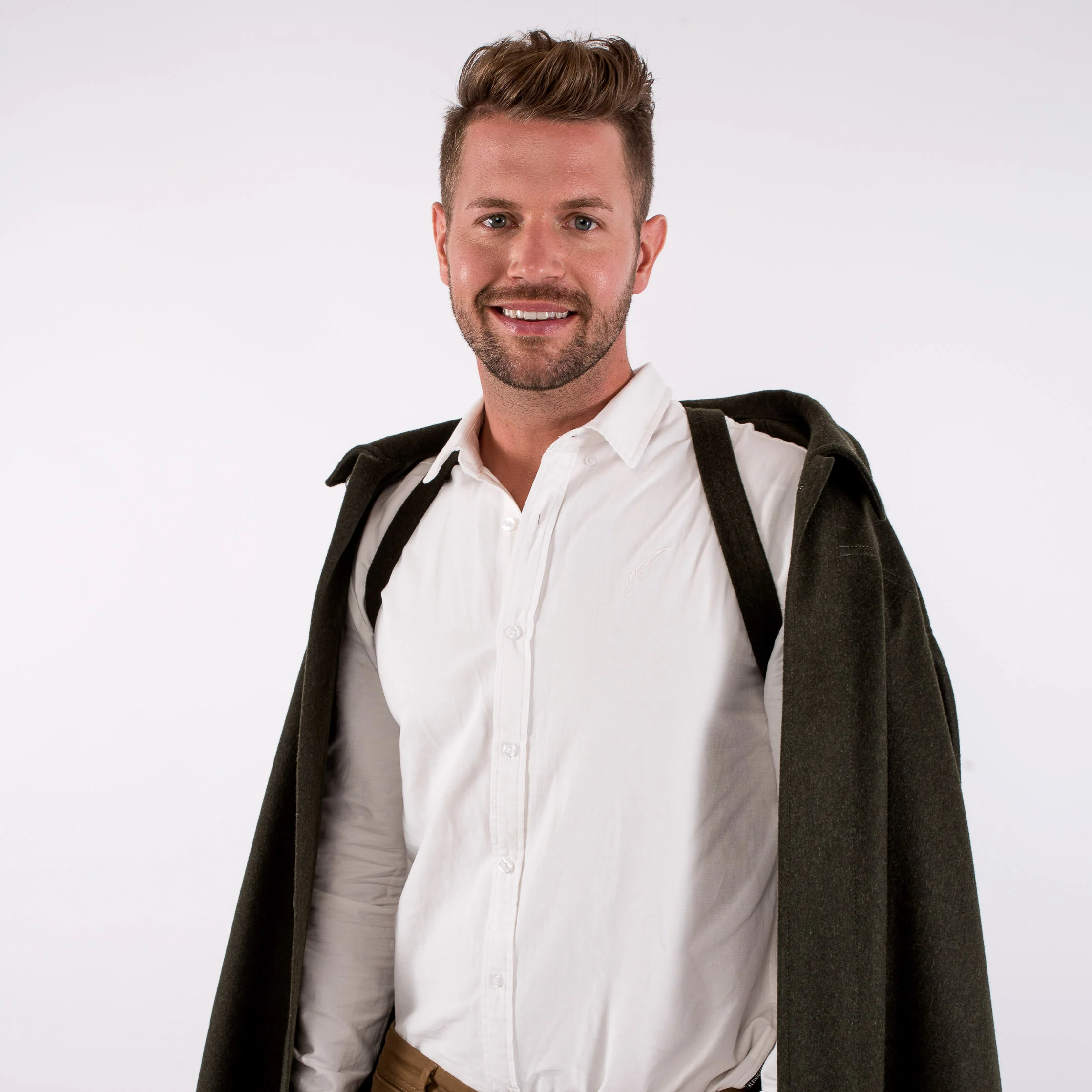 Unisex / Green Loden Cape - Image 10