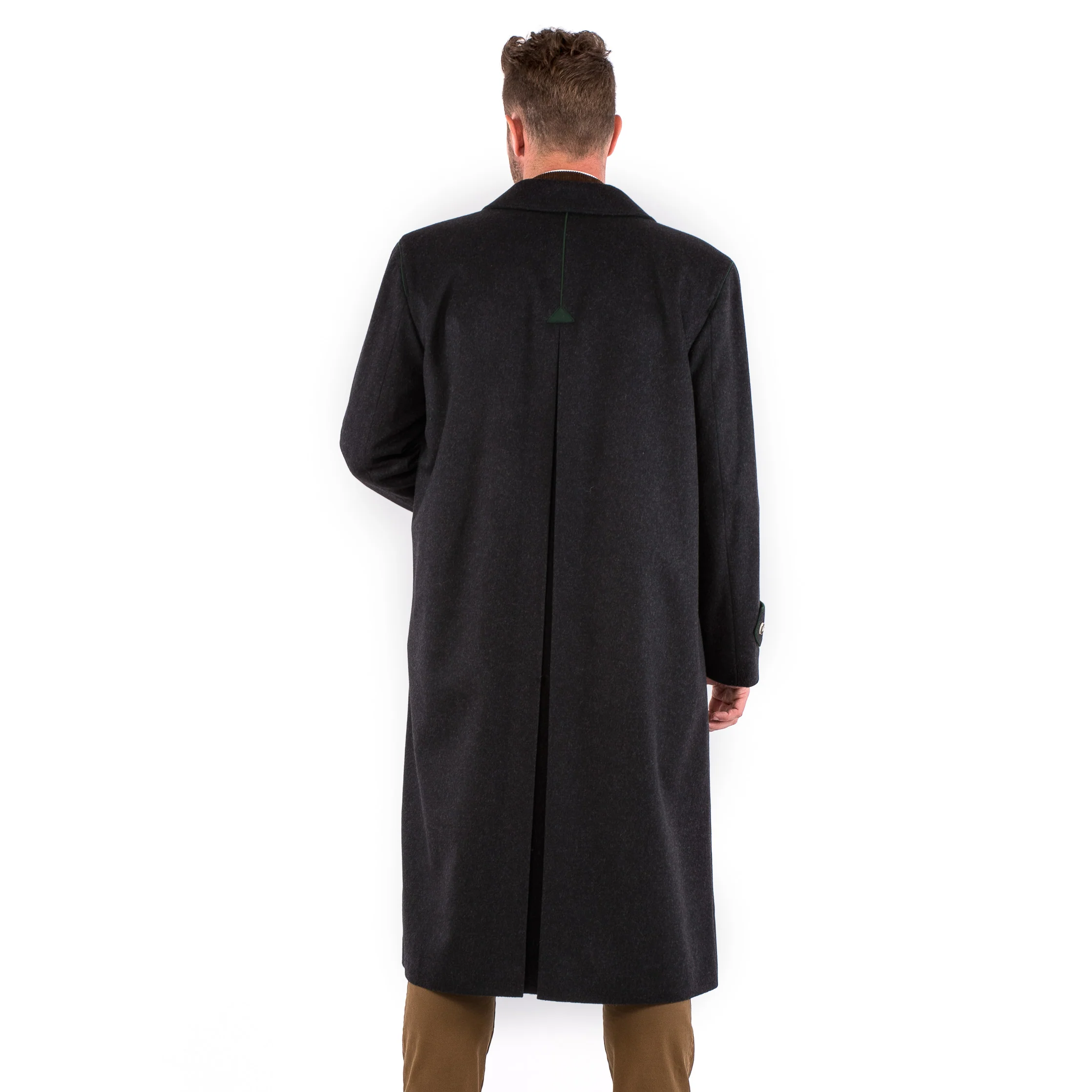 Men's Classic Loden Overcoat "Shiver No More" - Image 5