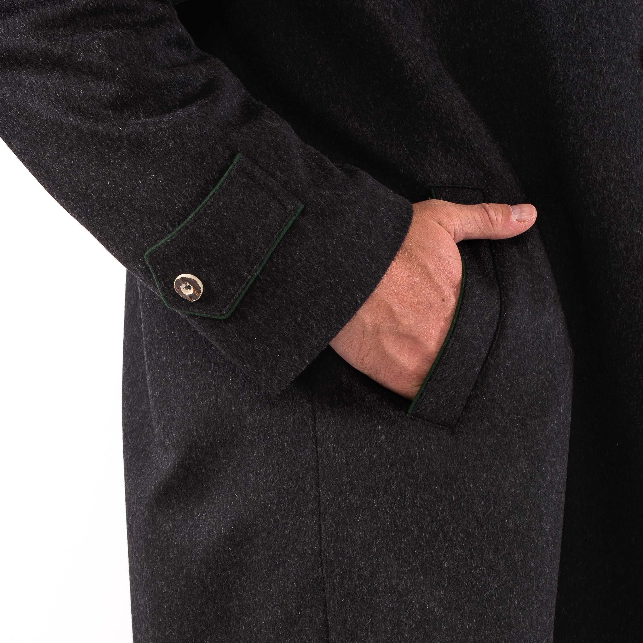 Men's Classic Loden Overcoat "Shiver No More" - Image 6