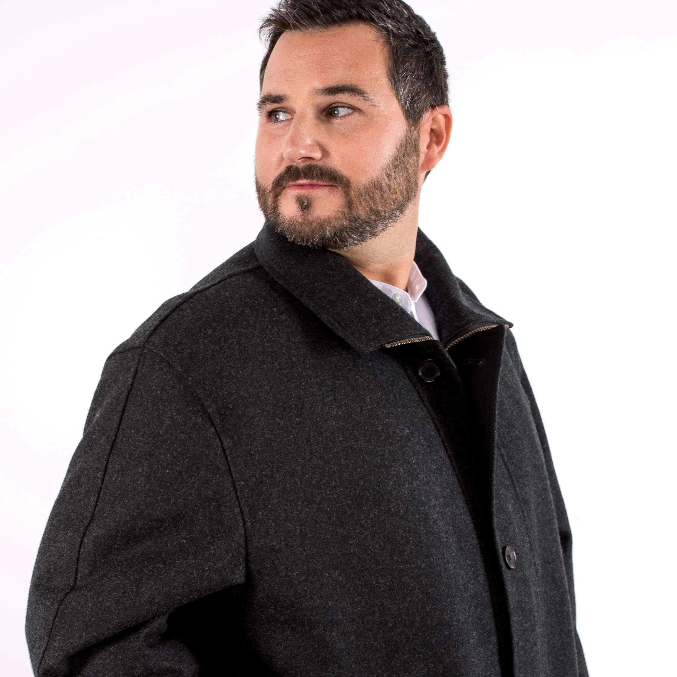Liezen - Loden Wool Cruiser Winter Coat - Image 3