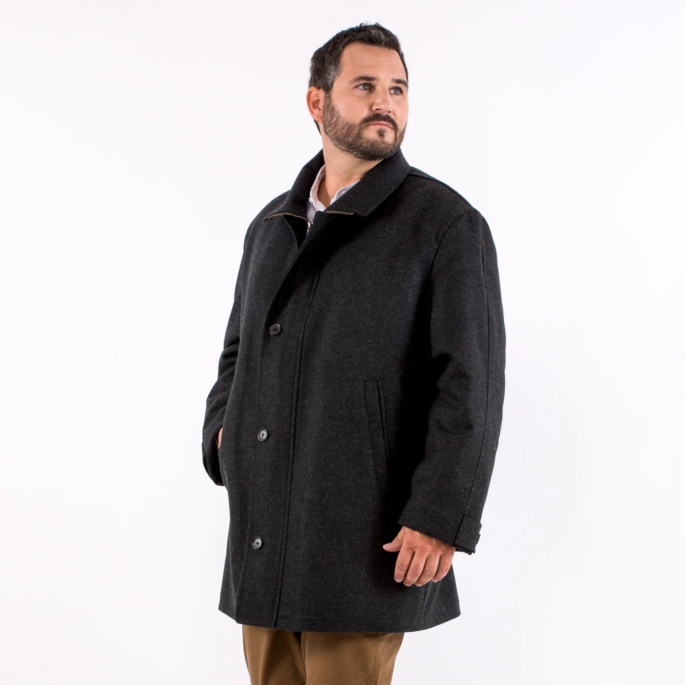 Liezen - Loden Wool Cruiser Winter Coat - Image 5