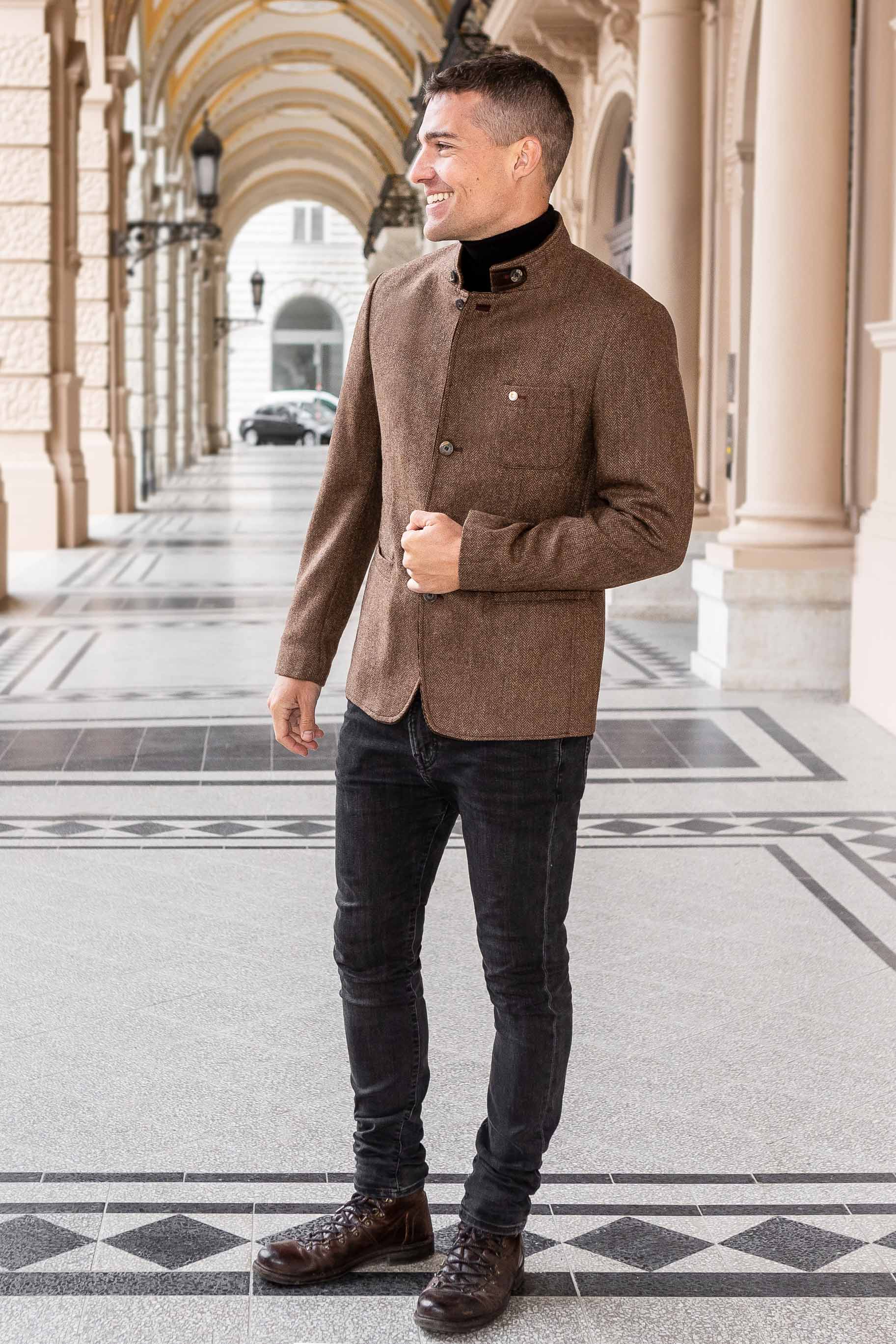 Alexander Men's Tweed Jacket - Image 3