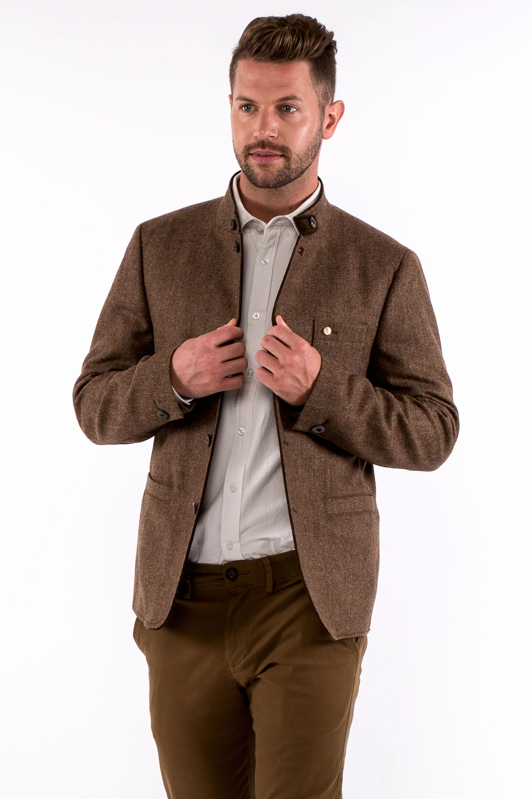 Alexander Men's Tweed Jacket - Image 5