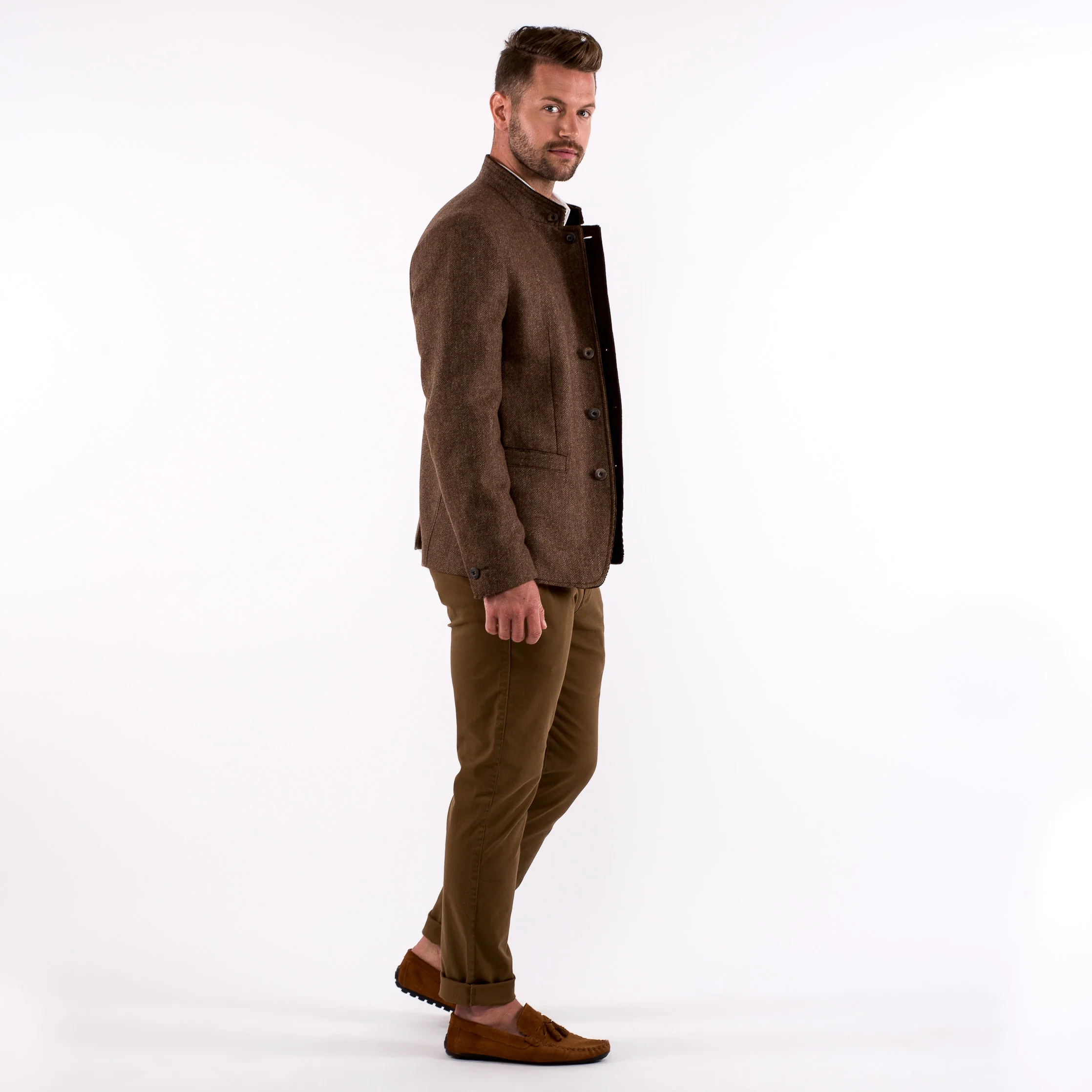 Alexander Men's Tweed Jacket - Image 6