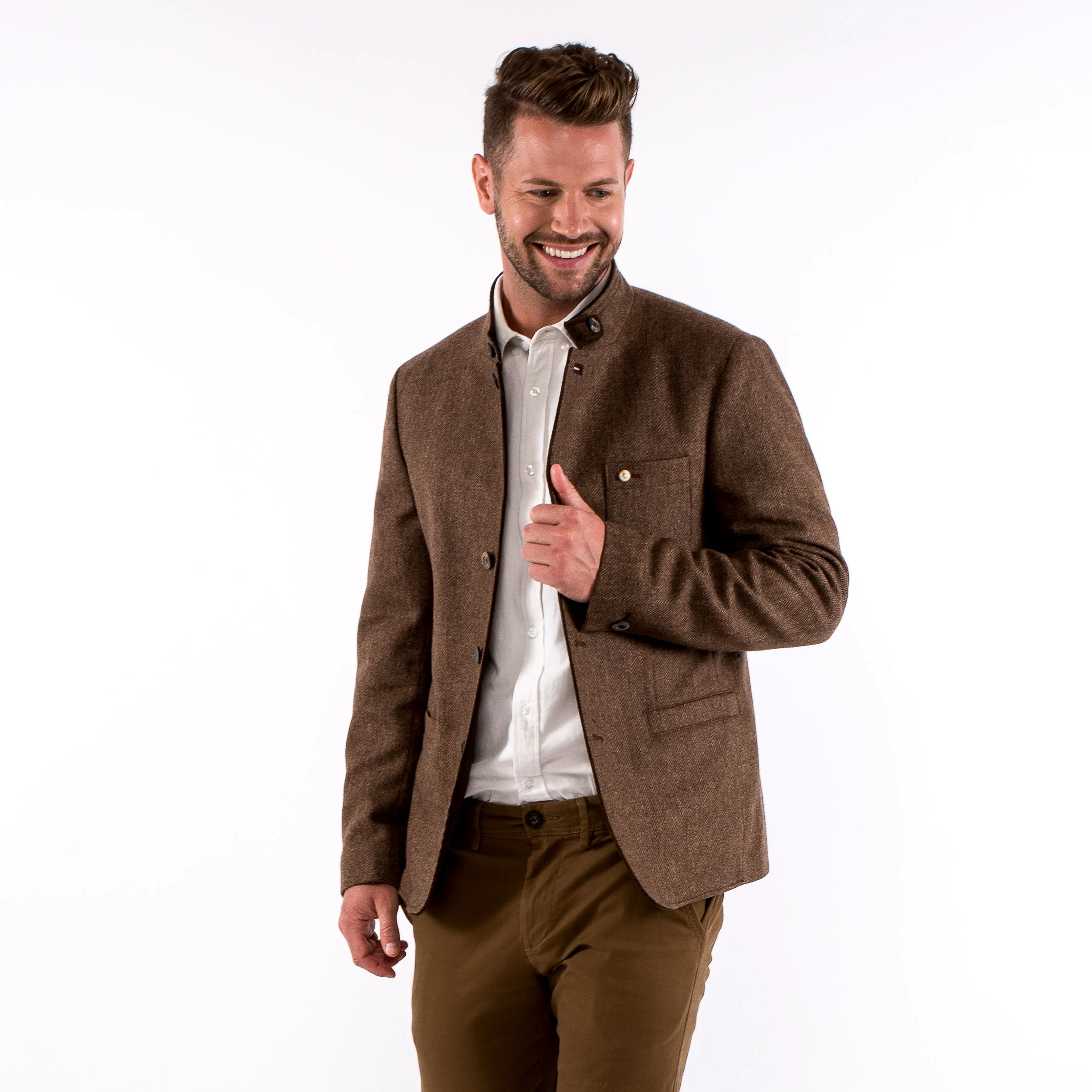 Alexander Men's Tweed Jacket - Image 7