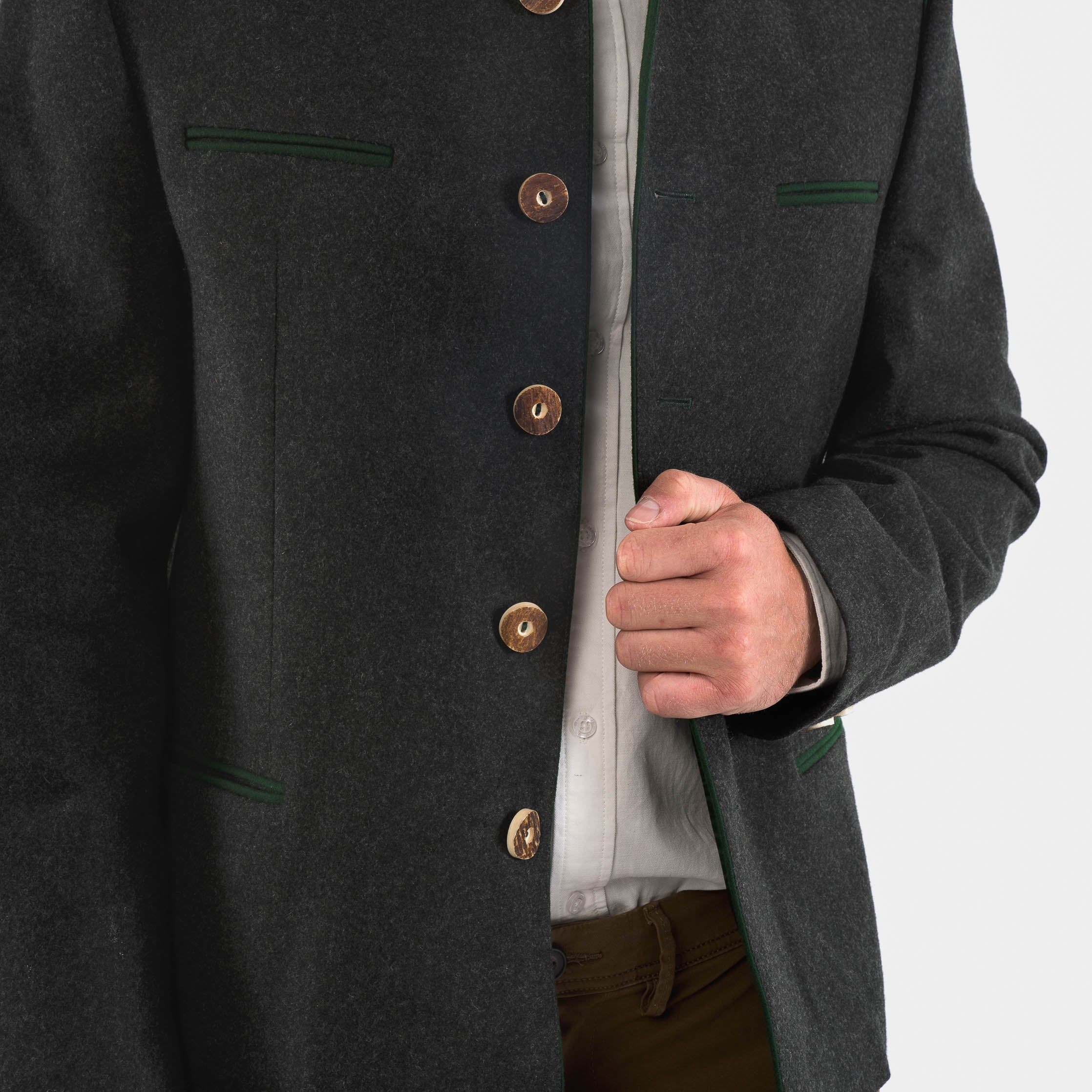 Men's Austrian Trachten Loden Jacket - Braumeister - Image 5