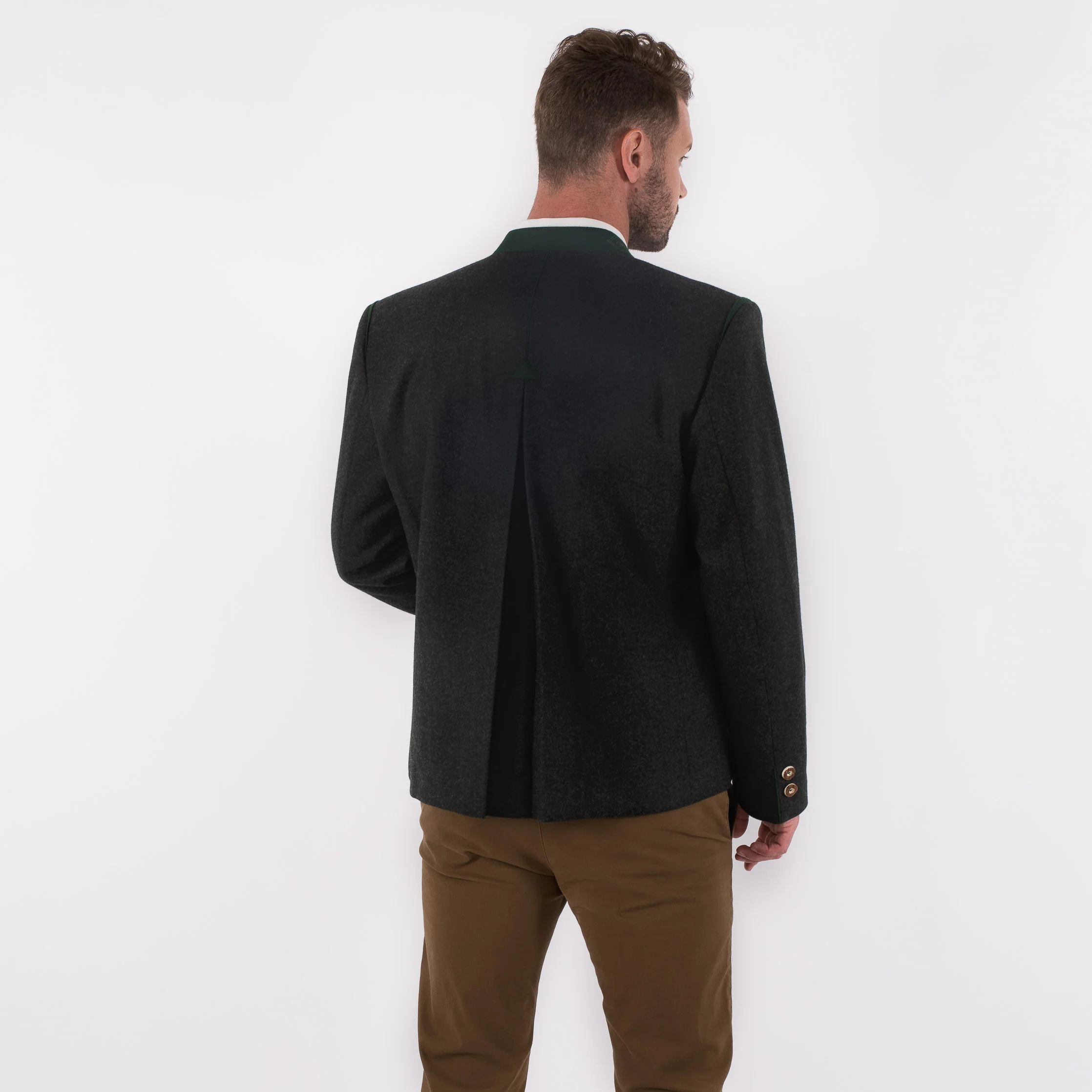 Men's Austrian Trachten Loden Jacket - Braumeister - Image 8