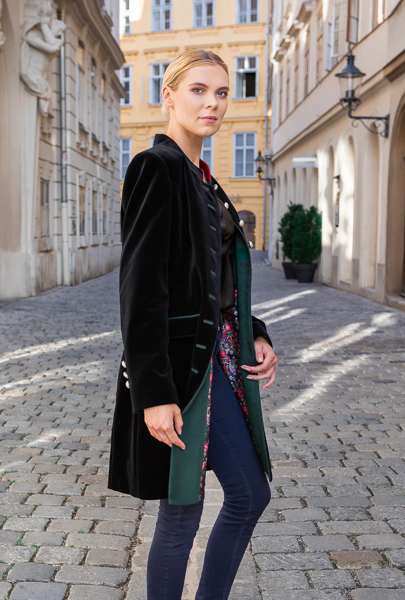 Selina - Velvet Tracht Jacket - Image 7