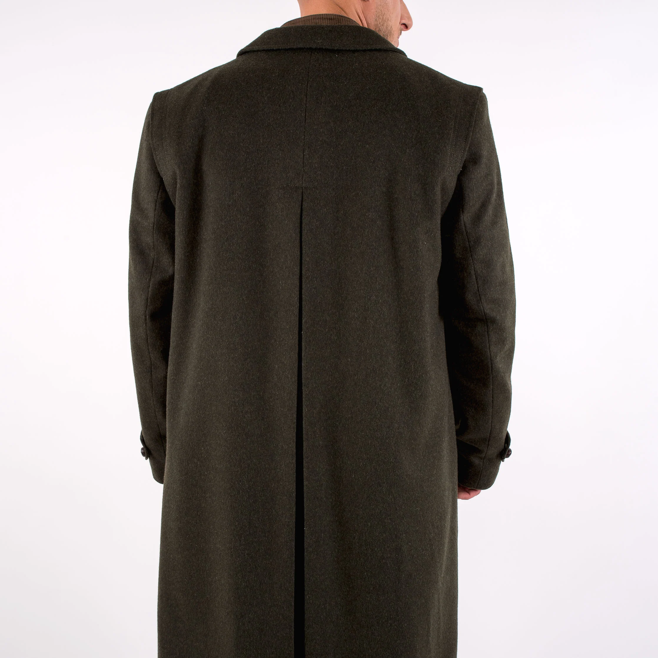 Sud Tiroler - Men's Loden Green Overcoat with zip out lining - Image 6