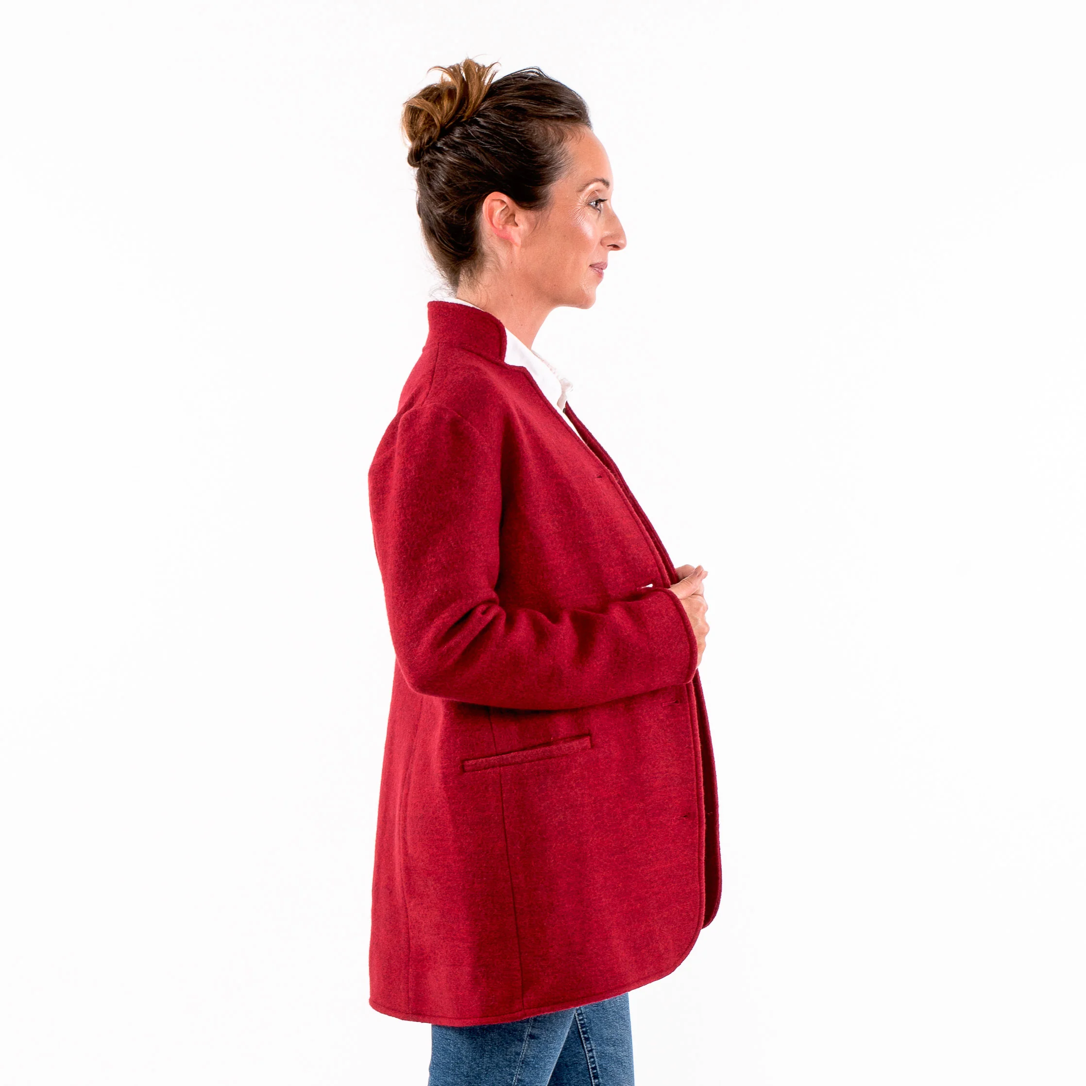 Salma Tyrolean Boiled Wool Jacket - Image 10