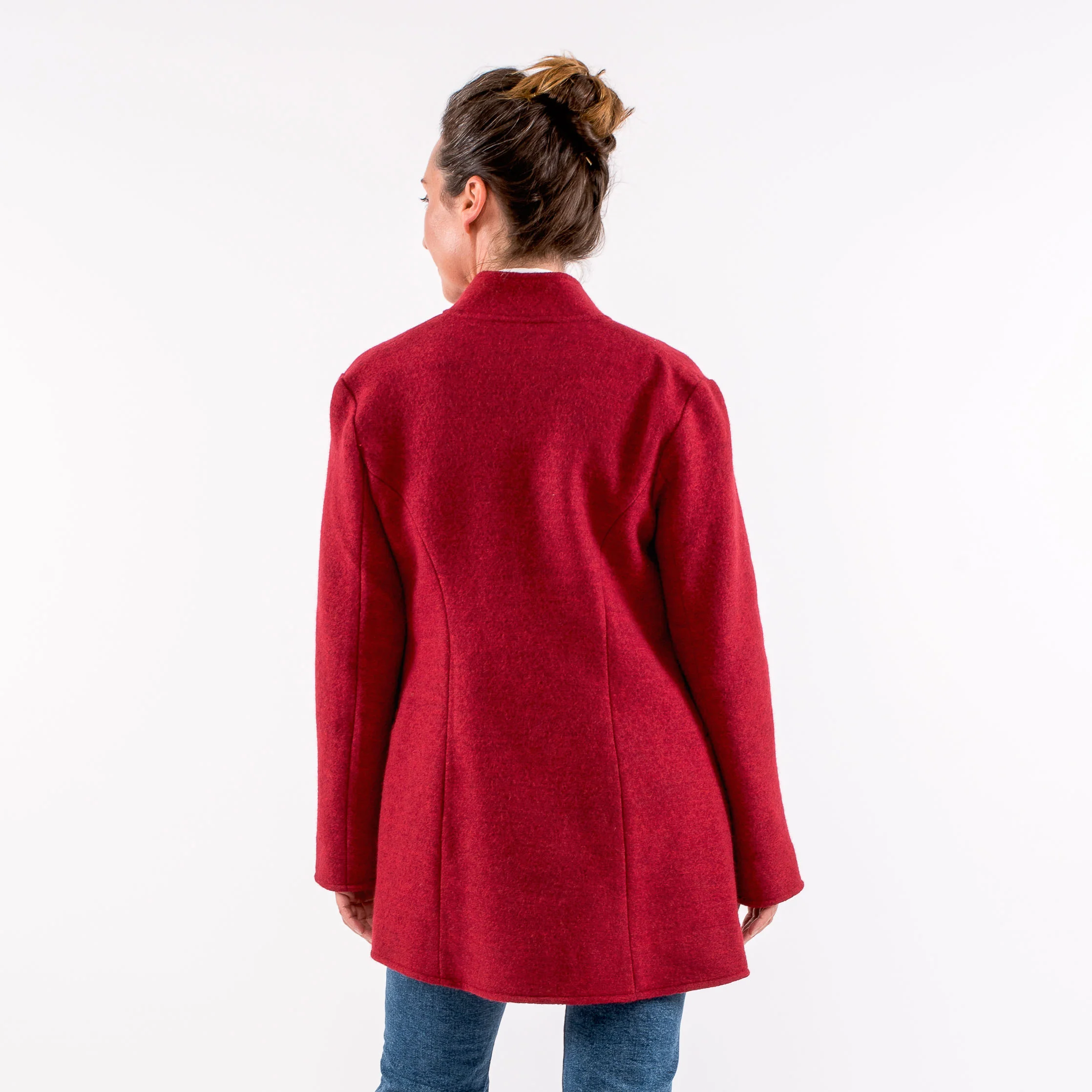 Salma Tyrolean Boiled Wool Jacket - Image 11