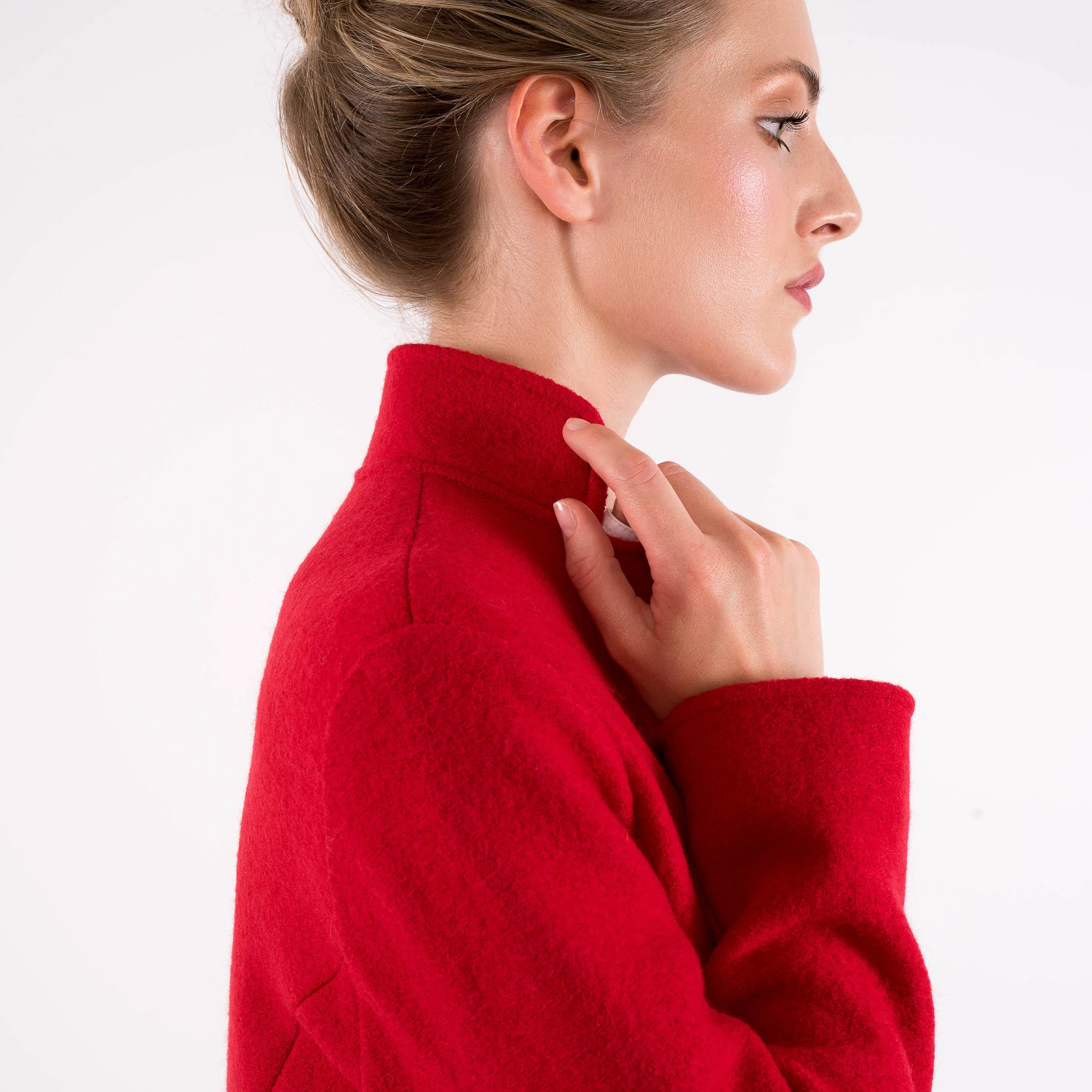 Salma Tyrolean Boiled Wool Jacket - Image 3