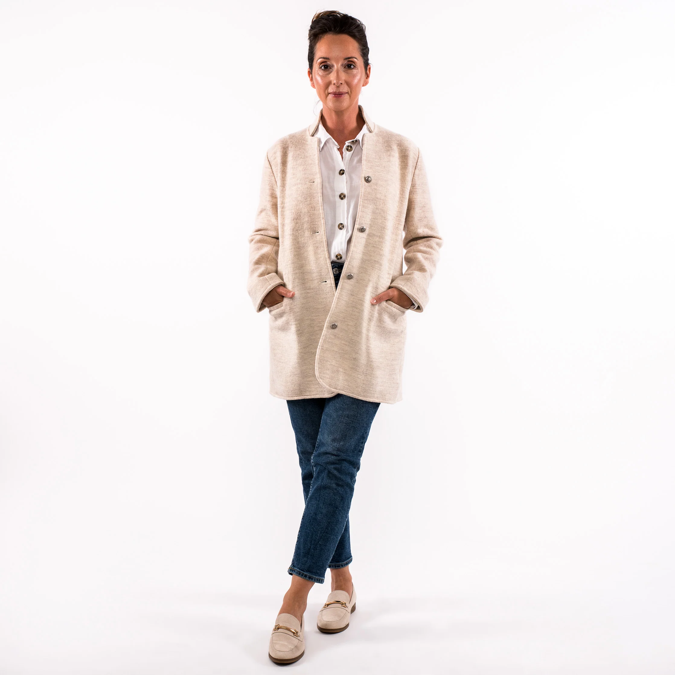 Salma Tyrolean Boiled Wool Jacket - Image 5