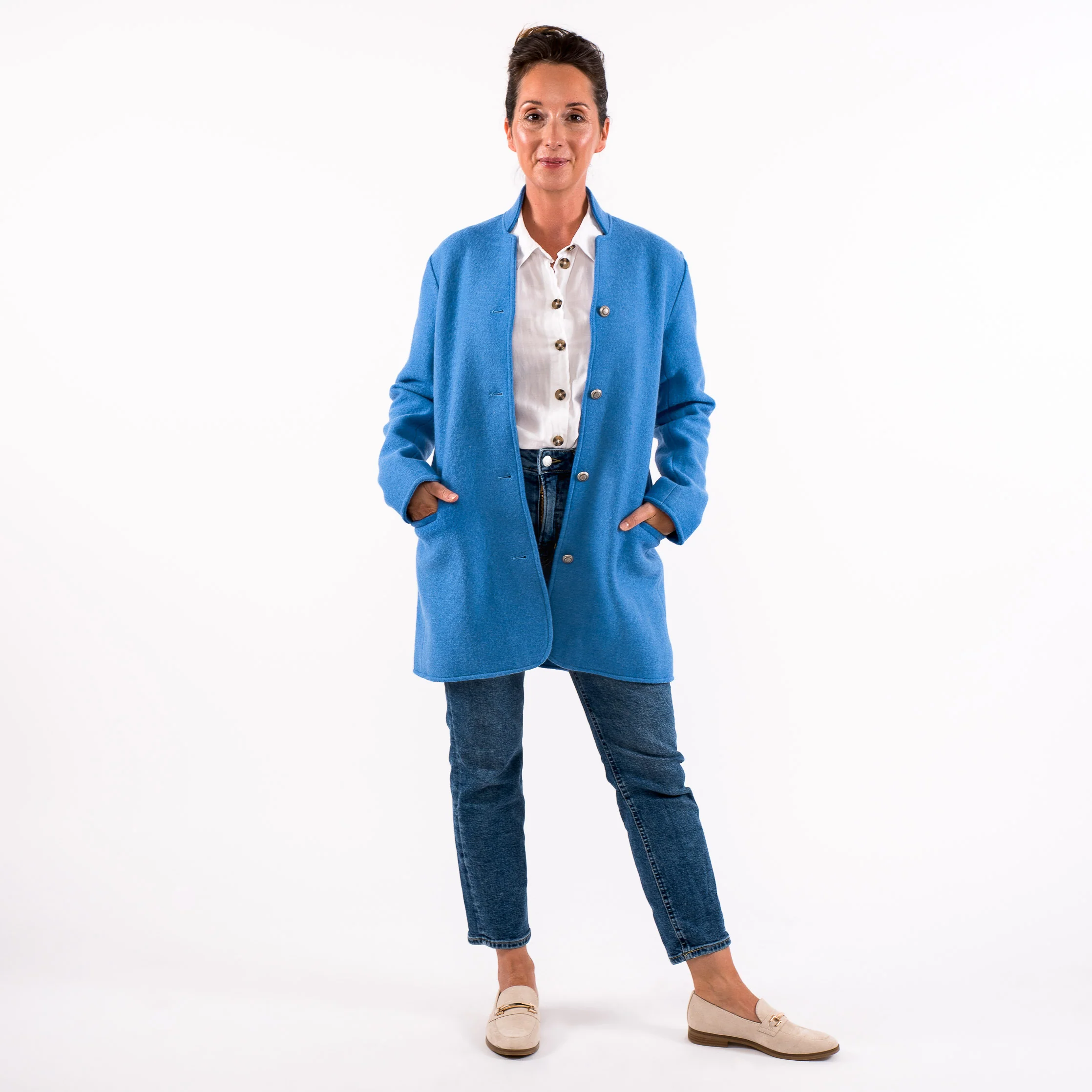 Salma Tyrolean Boiled Wool Jacket - Image 6