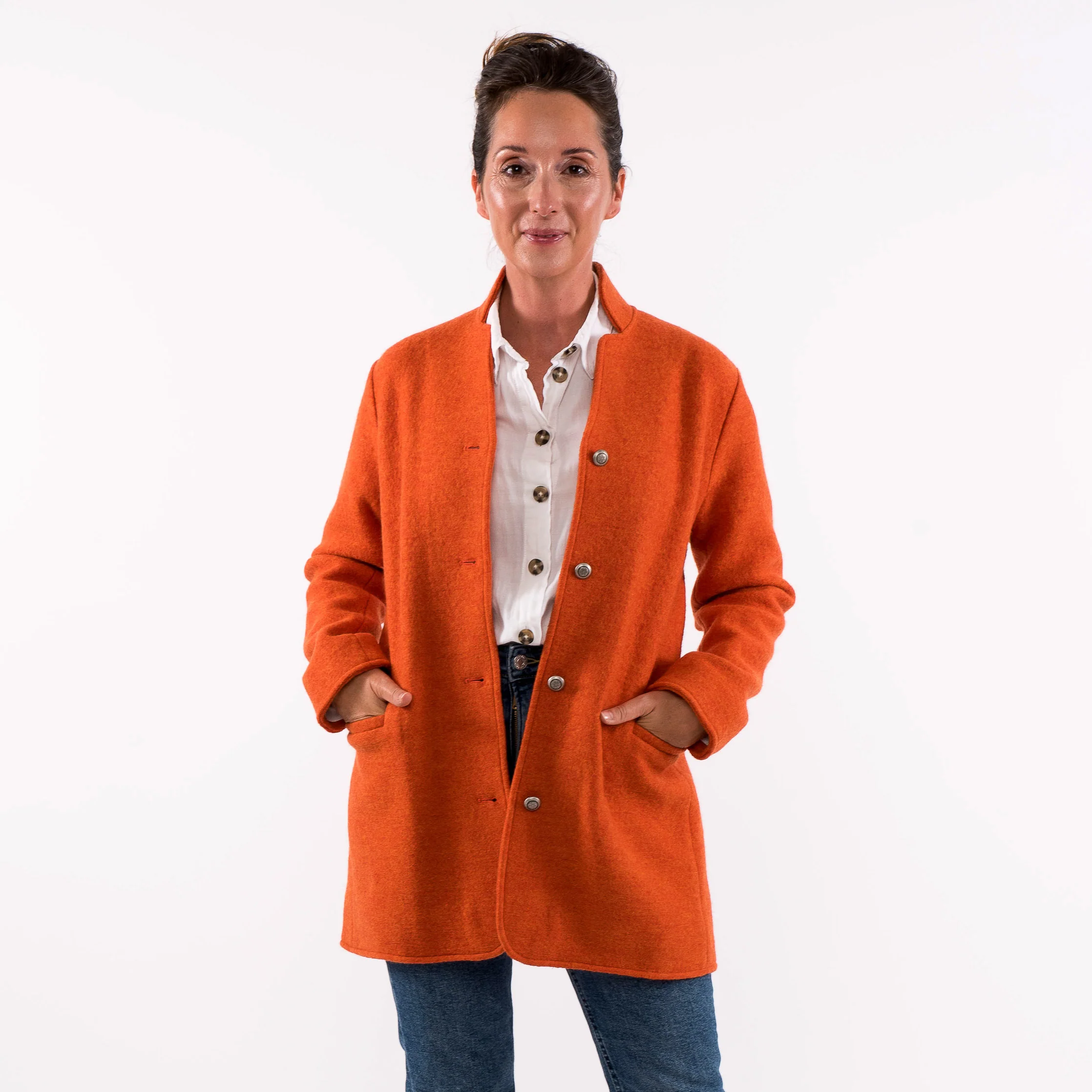 Salma Tyrolean Boiled Wool Jacket - Image 8