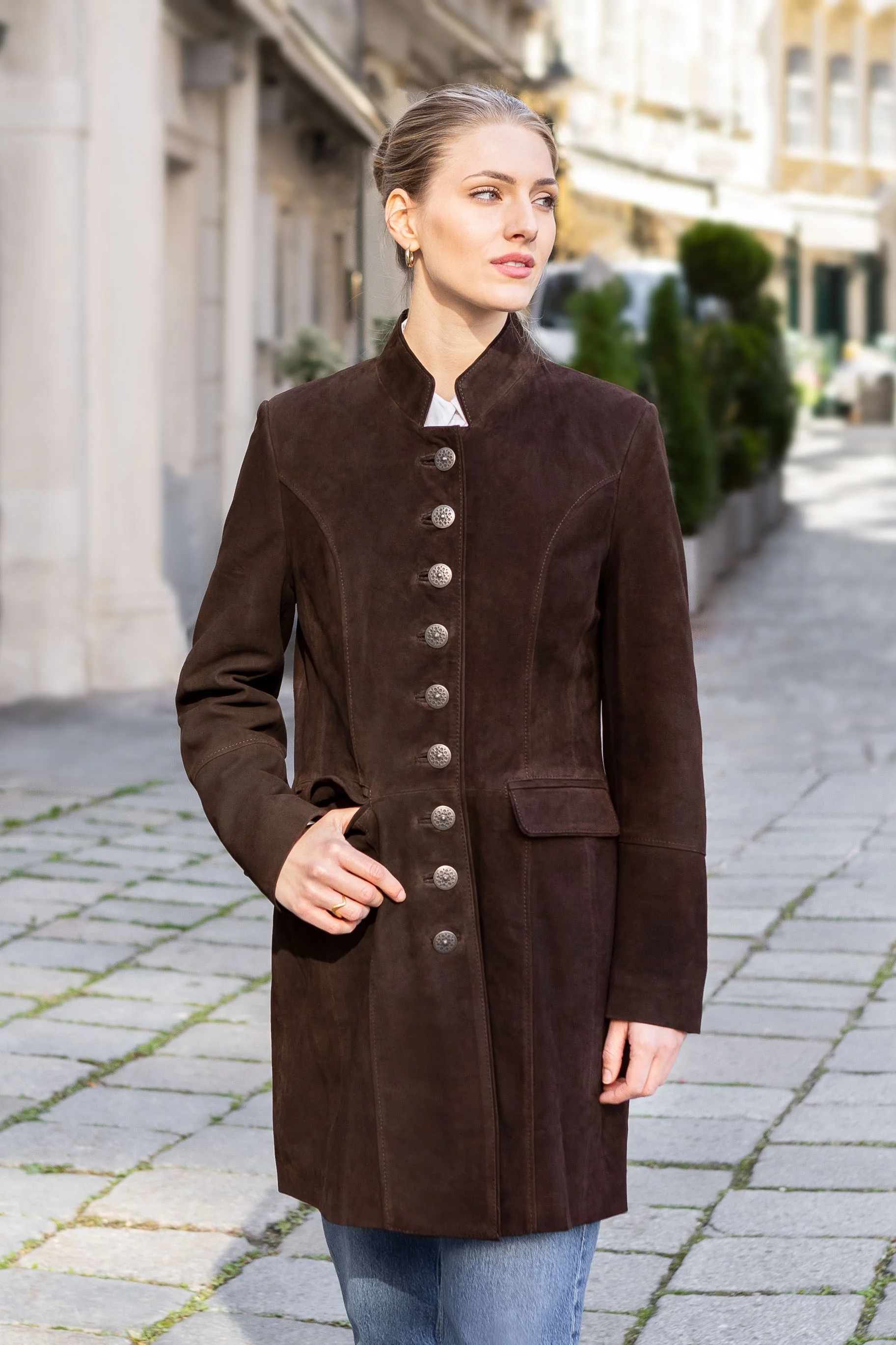 Salzburg Suede Jacket Sarah - Image 4