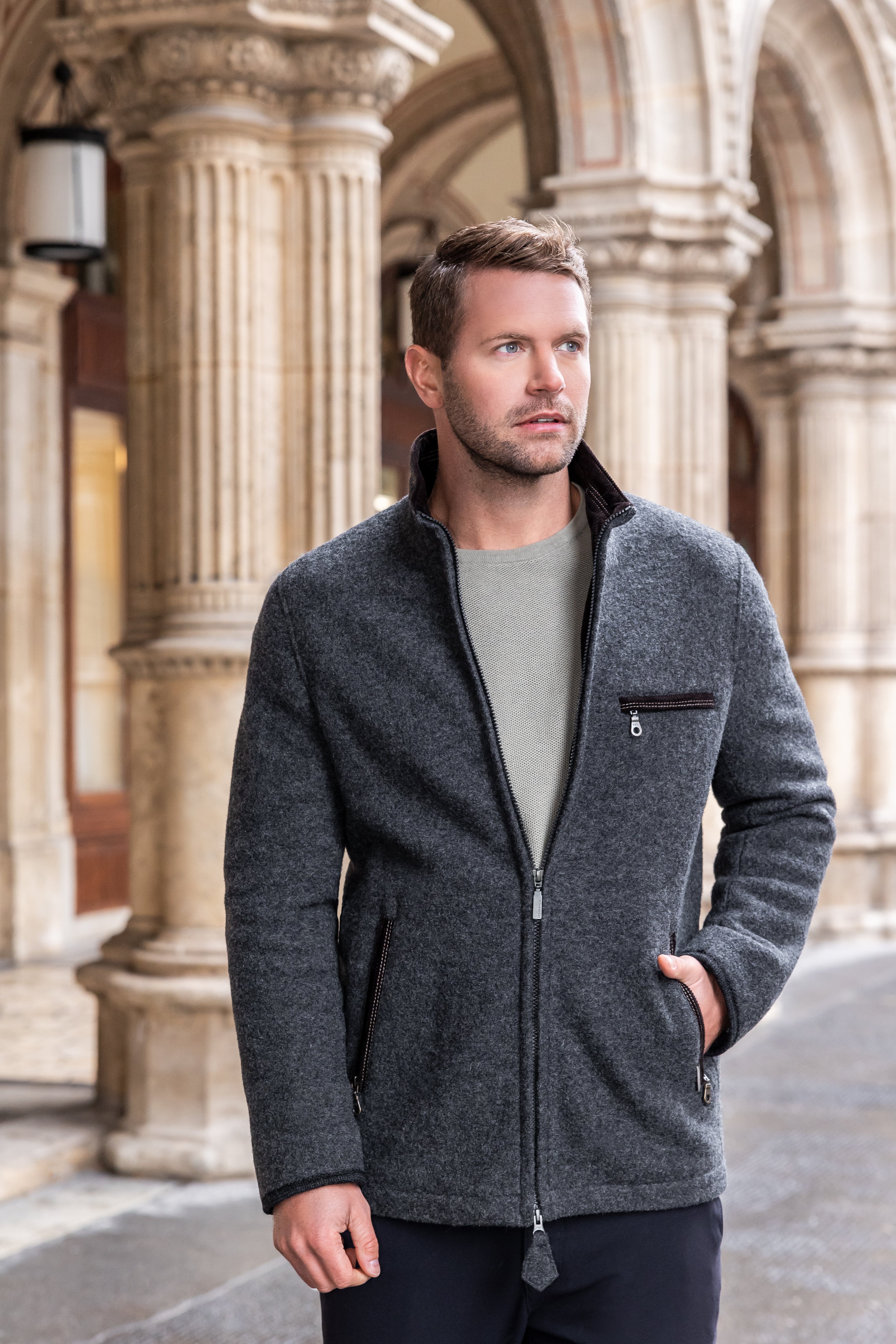 Men's Wool Coats & Outerwear